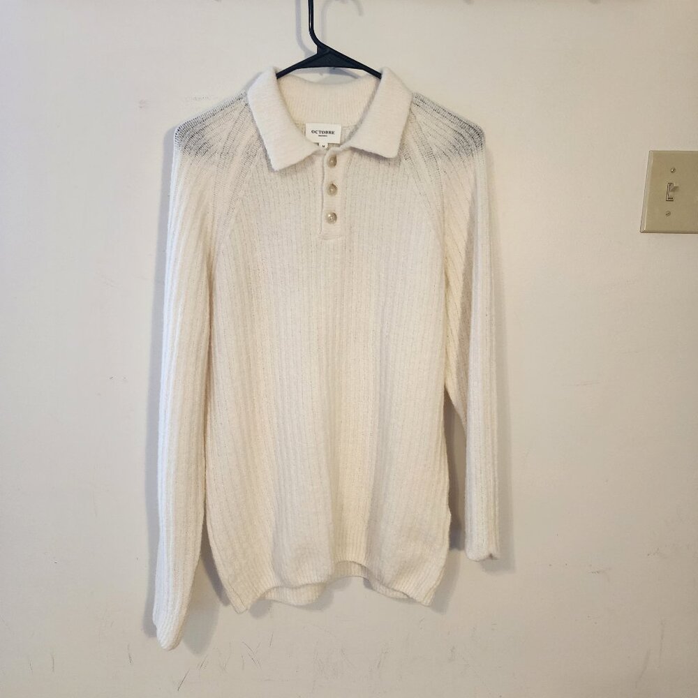 Octobre - Minty Sweater in Ecru medium - like new